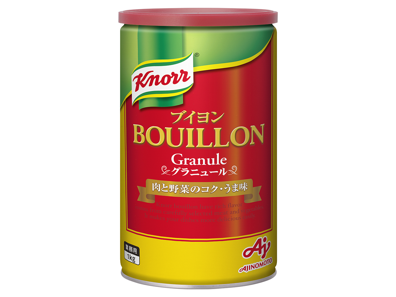 クノール　業　「ブイヨングラニュール」　１ｋｇ缶