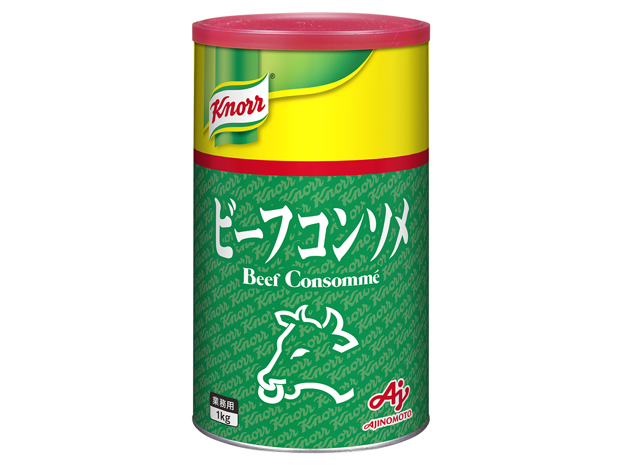 クノール　業　「ビーフコンソメ」　１ｋｇ缶