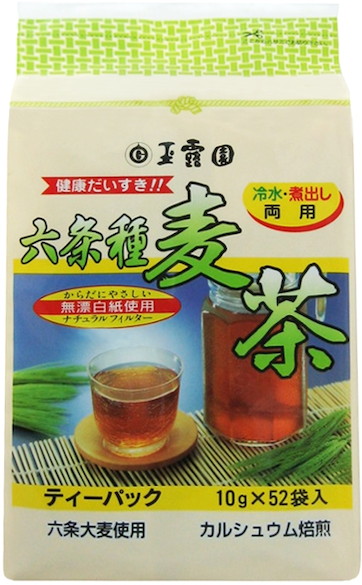 玉露園　徳用六条麦茶10g×52