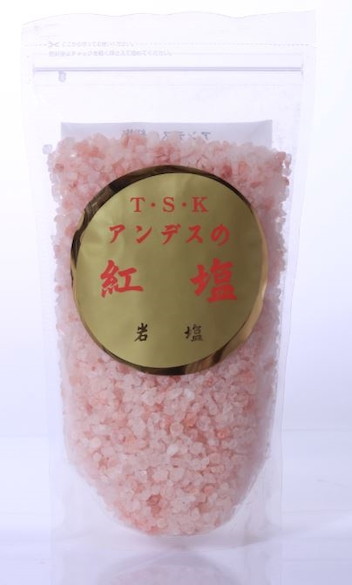 関東塩業　ＴＳＫ　アンデスの紅塩　粗目　　　５００Ｇ