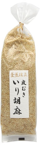 釜煎仕立皮むきいり胡麻　150g