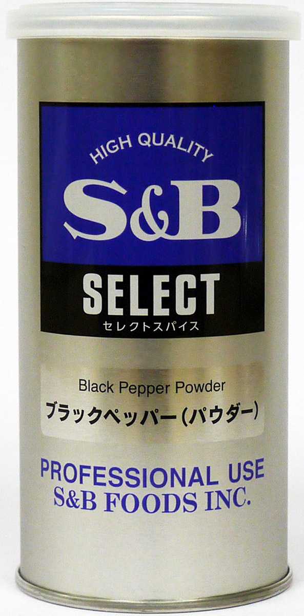 セレクト　ブラックペッパーパウダー　Ｓ缶　　１００Ｇ