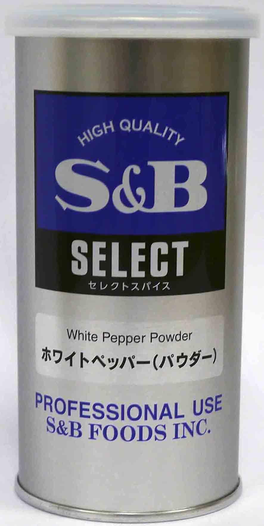 セレクト　ホワイトペッパー　パウダー　Ｓ缶　　８０Ｇ