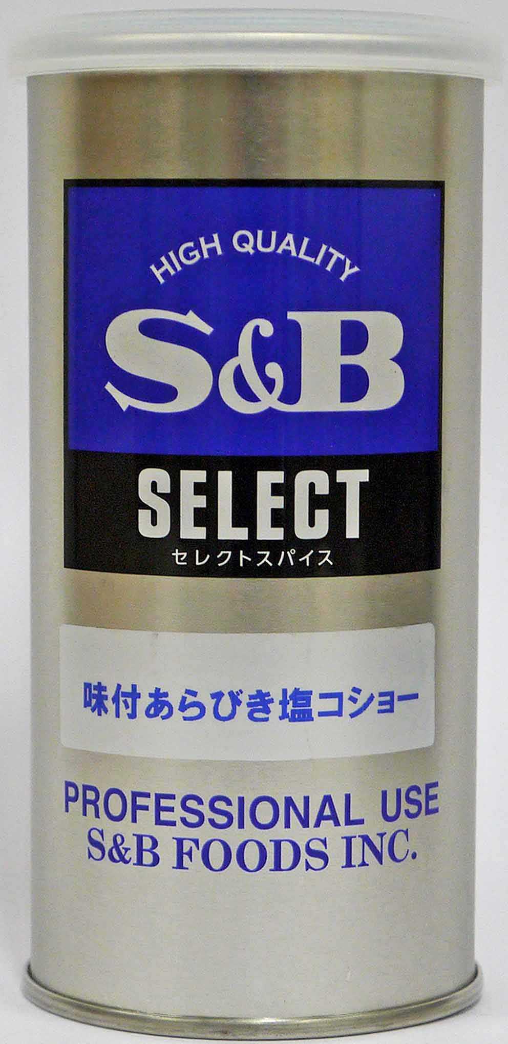 セレクト　味付あらびき塩コショー　Ｓ缶　　　１００Ｇ