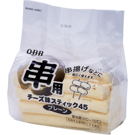 ＱＢＢチーズ　串用チーズ味スティック４５　　６７５Ｇ