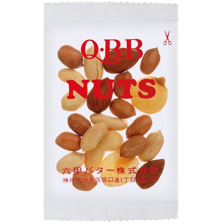 QBBナッツ　給食用ミックスナッツ　15g
