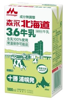 森永　北海道３．６牛乳　　　　　　　　　　　　　１Ｌ