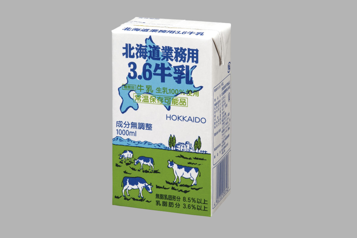 北海道業務用３．６牛乳 １Ｌ