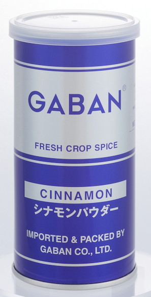 ＧＡＢＡＮ　シナモンパウダー　丸缶　　　　　　８０Ｇ