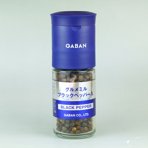 GABAN　グルメミルブラックペッパー入　瓶　33g