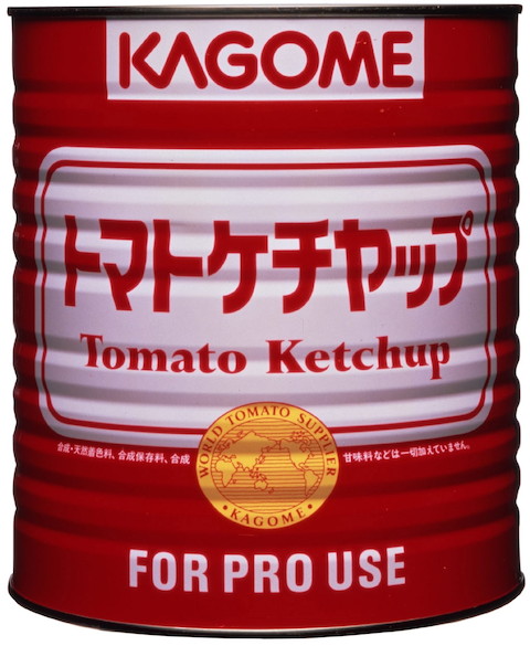 カゴメ　トマトケチャップ標準　１号缶