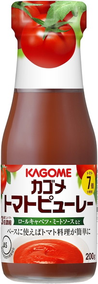 カゴメ　トマトピューレ（瓶）　　　　　　　　２００Ｇ