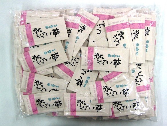 玉露園　梅こんぶ茶小袋2g×500