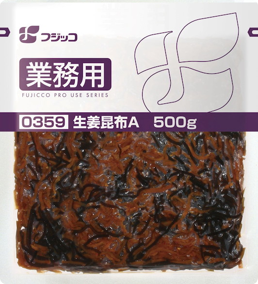 業務用　生姜昆布Ａ　500g