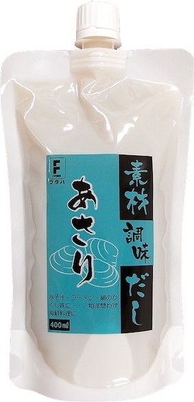 安心の関税送料込み フタバ 素材調味だしはまぐり400ml×12袋入 - 通販