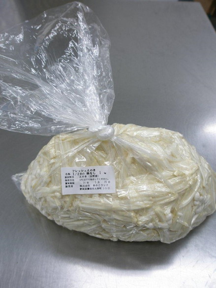 きのこ　フレッシュえのき１／２カット株なし　1㎏