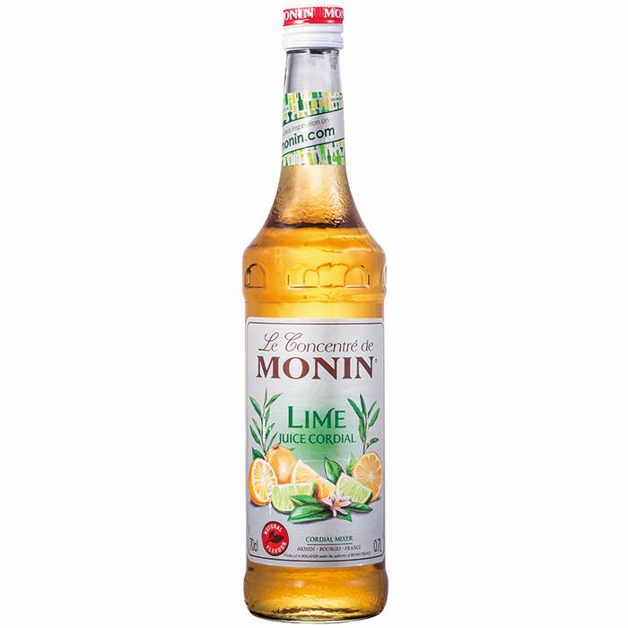 モナン　ＣＯＲＤＩＡＬライム果汁　　　　７００ＭＬ