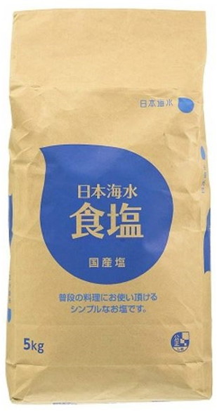 関東塩業　日本海水　食塩　　　　　　　　　　　５ＫＧ