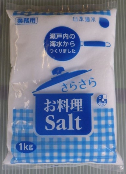 関東塩業　日本海水　さらさらお料理ソルト　　　１ＫＧ