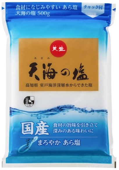 天塩　天海の塩　500g