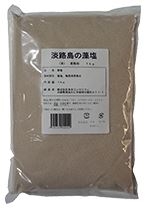 関東塩業　多田Ｆ　淡路島の藻塩（茶）業務用　　１ＫＧ