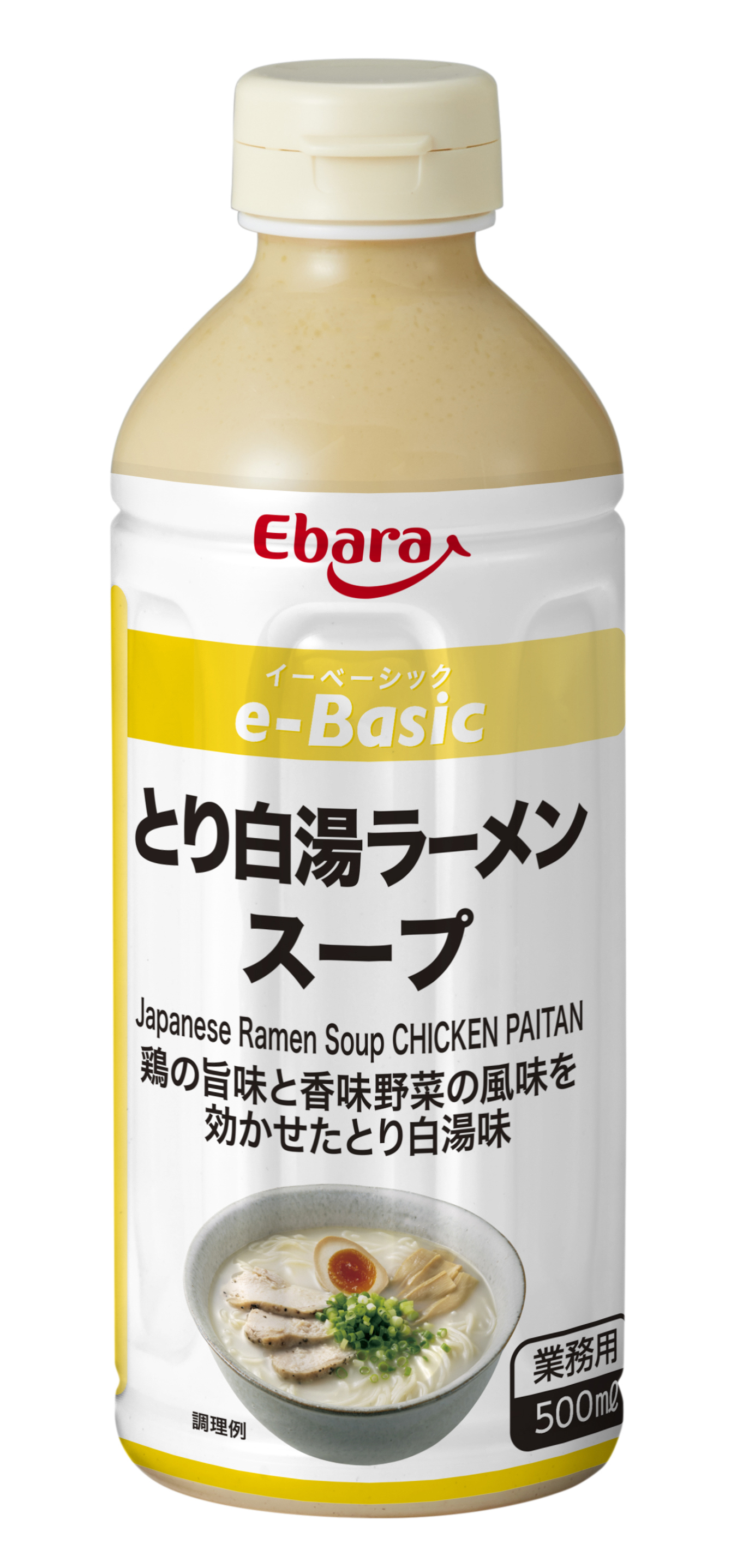 エバラ　ｅ－Ｂａｓｉｃ鶏白湯ラーメンスープ５００ＭＬ