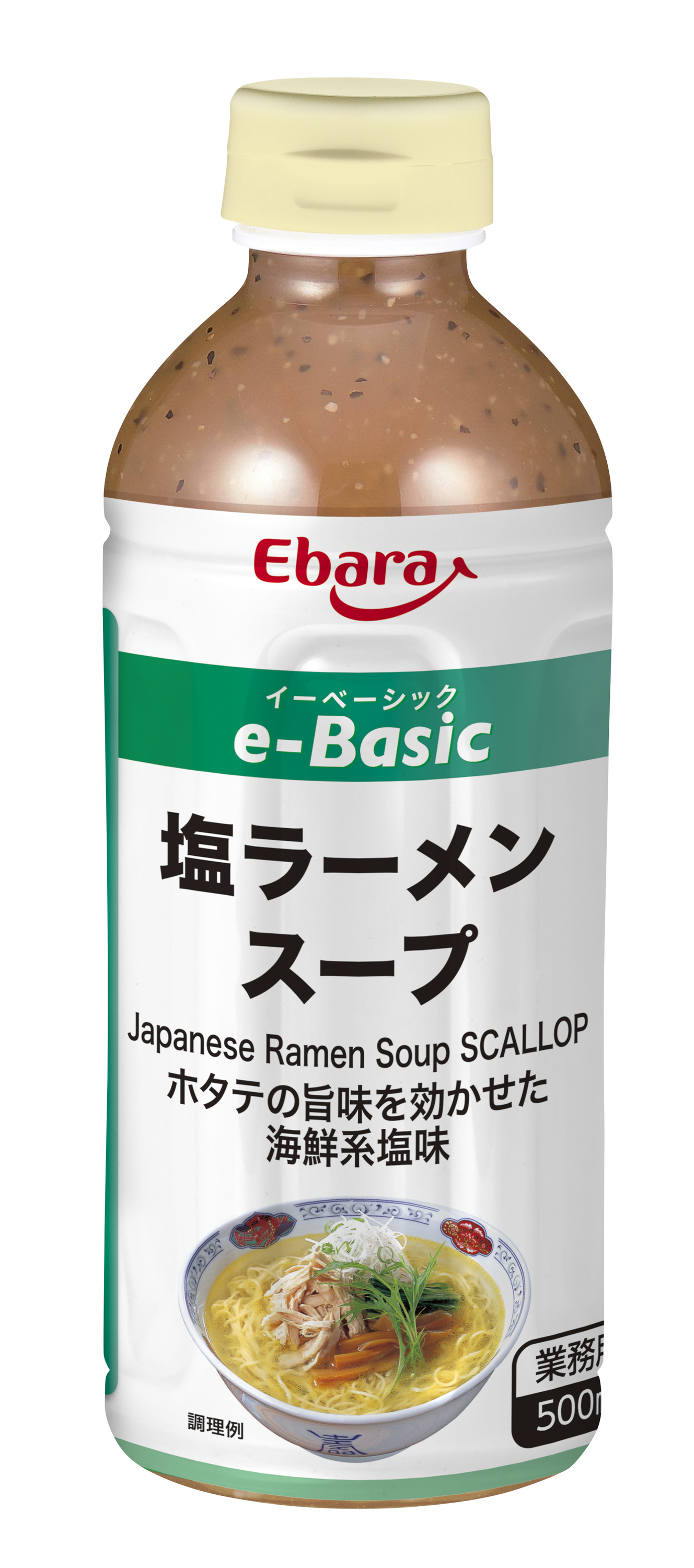 エバラ　ｅ－Ｂａｓｉｃ塩ラーメンスープ　　５００ｍｌ