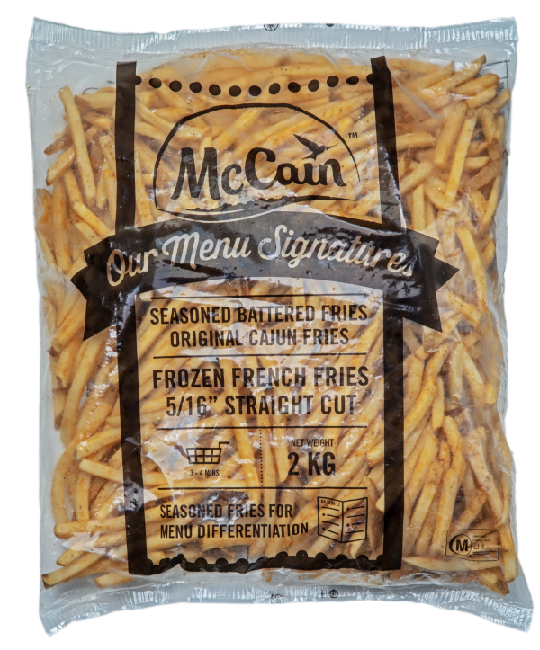 ケイジャンストレートカット　スキンオン