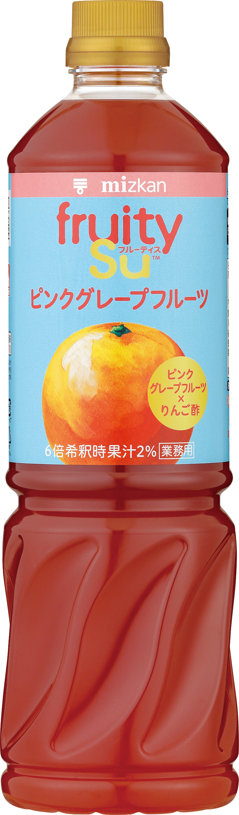 業務用フルーティス　りんご酢ピンクグレープフルーツ（6倍濃縮タイプ）1,000ml