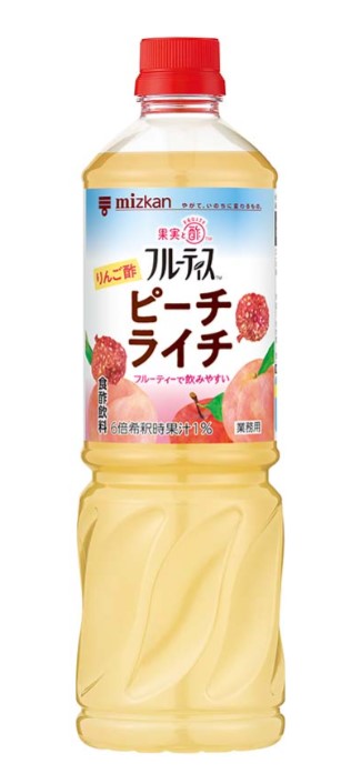 業務用フルーティス　りんご酢ピーチライチ（6倍濃縮タイプ）1,000ml