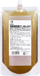 惣菜用和風だしあんかけ　５００ｇ口栓付