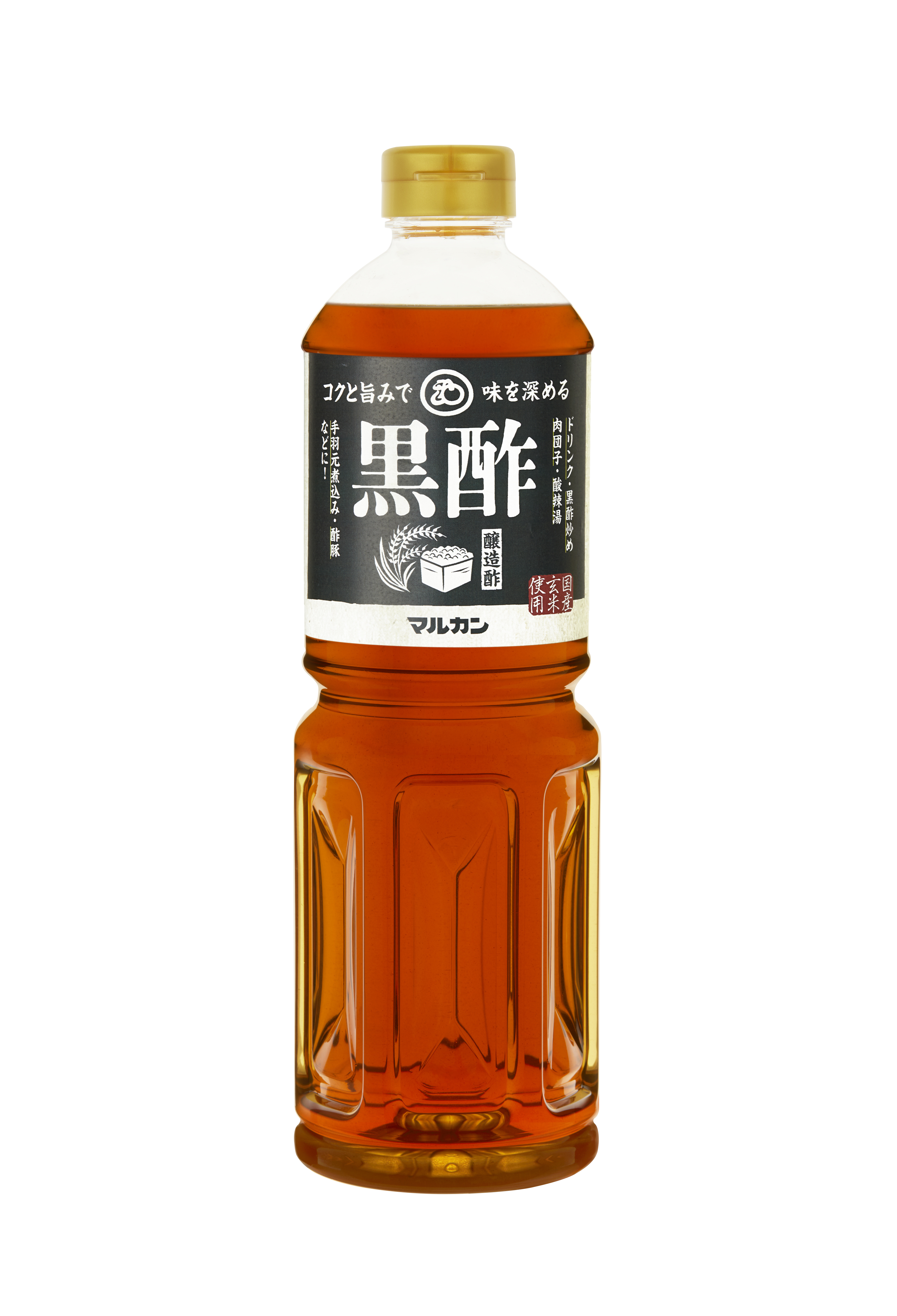 マルカン酢　黒酢　１L