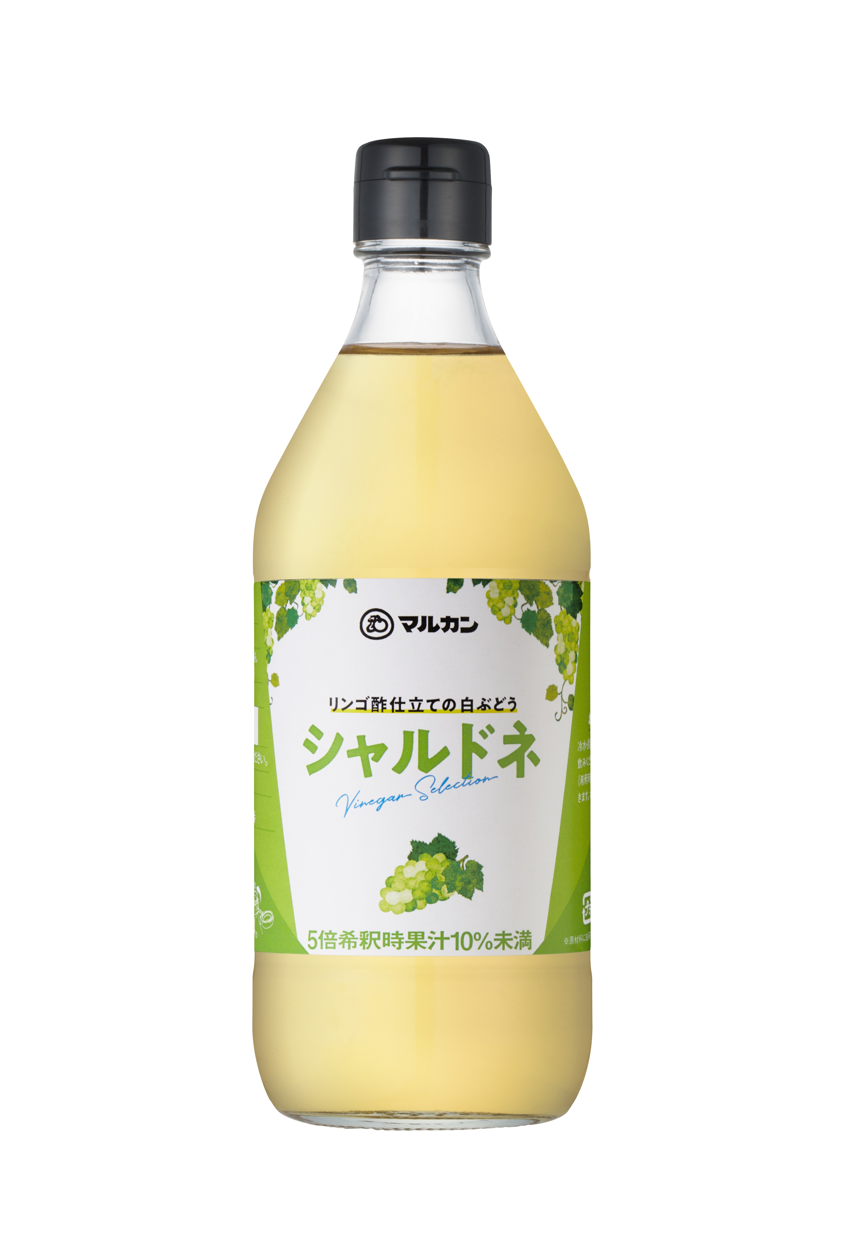 マルカン酢　リンゴ酢仕立ての白ぶどうシャルドネ　５００ｍｌ