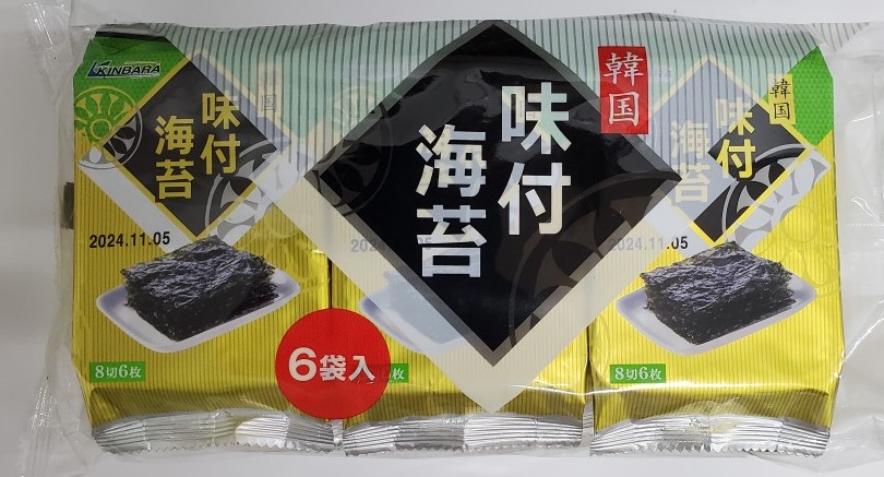 韓国味付海苔NK6P