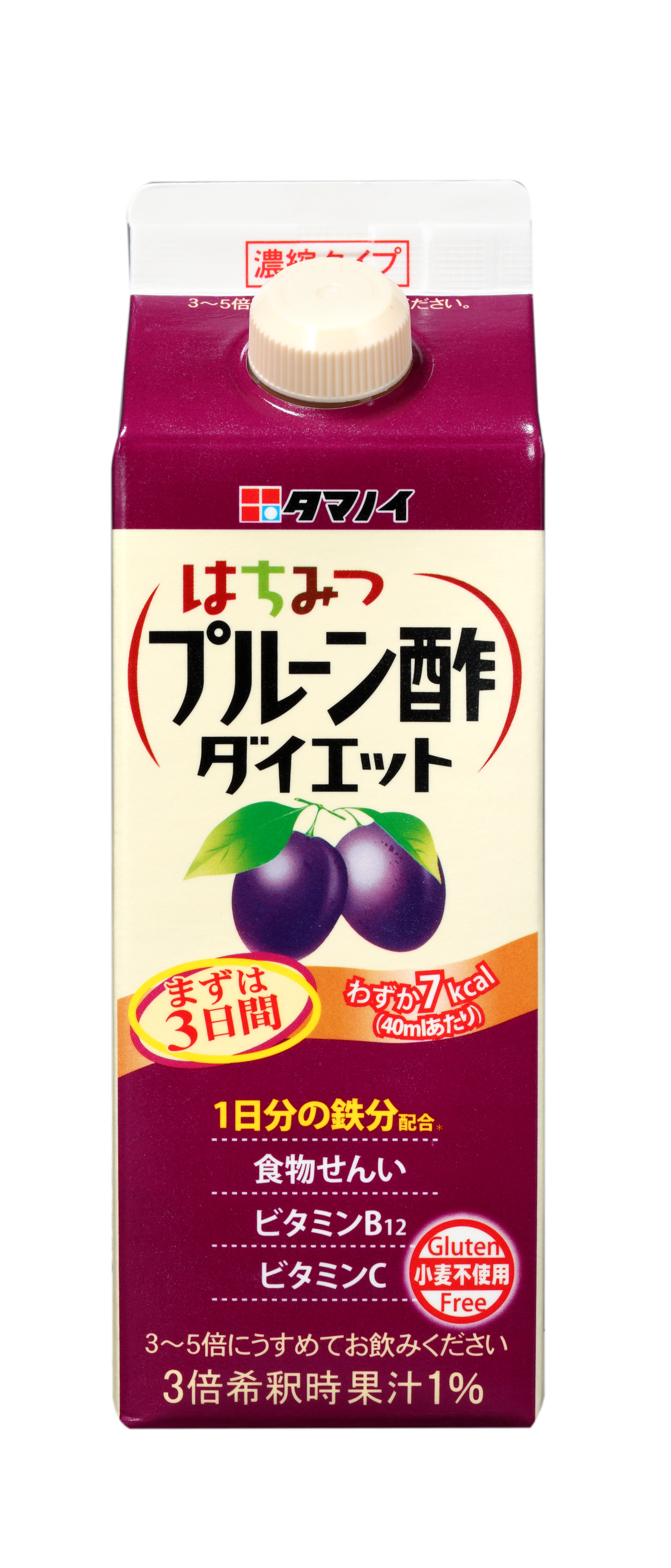 はちみつプルーン酢ダイエット濃縮タイプ　500ml GTP