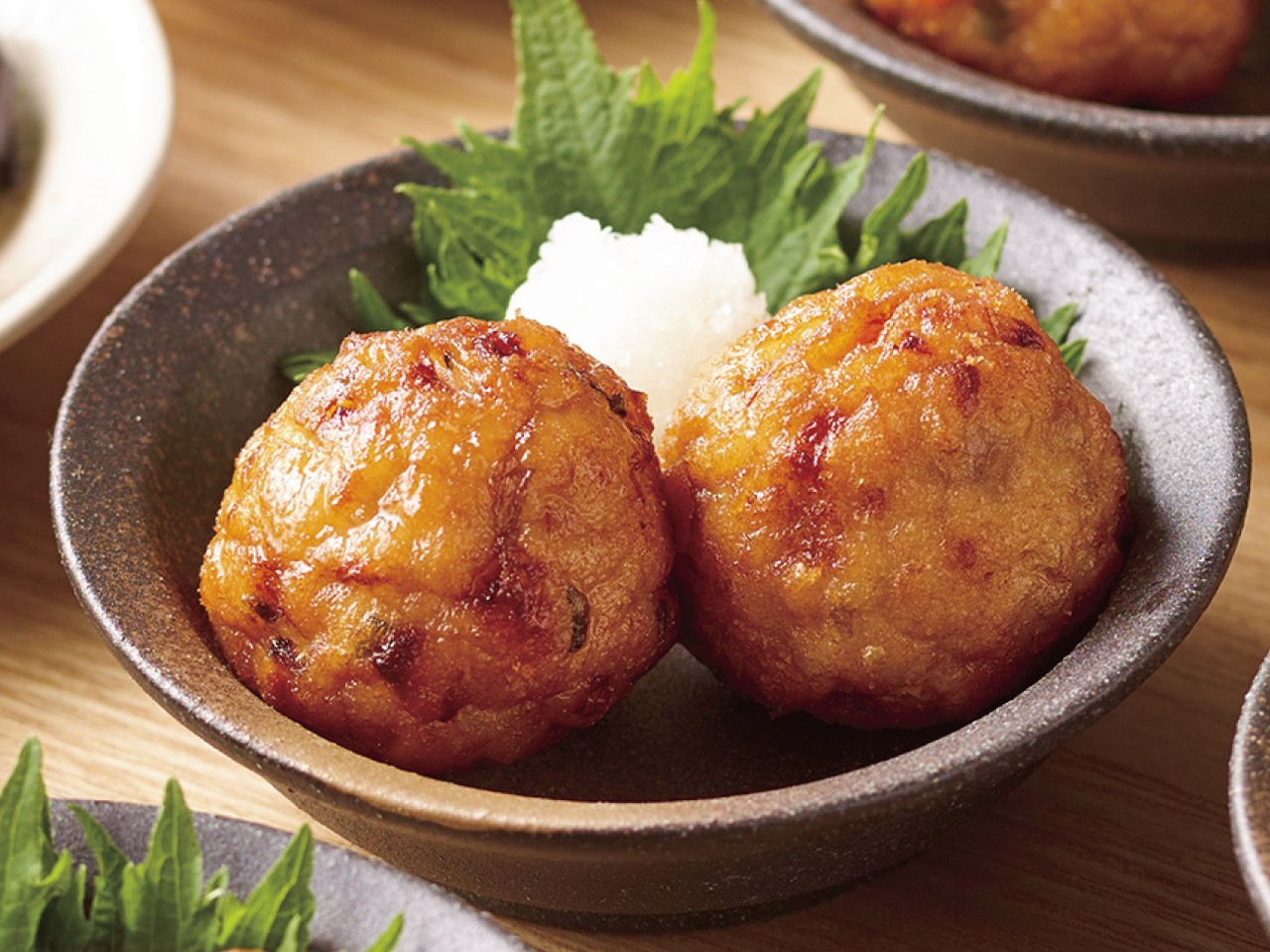海鮮れんこんふんわり揚げ