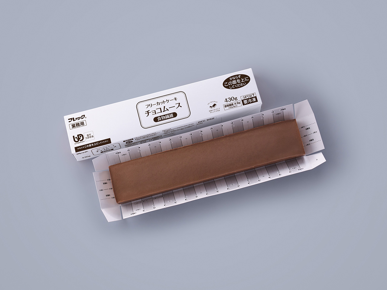 フリーカットケーキチョコムース（食物繊維）