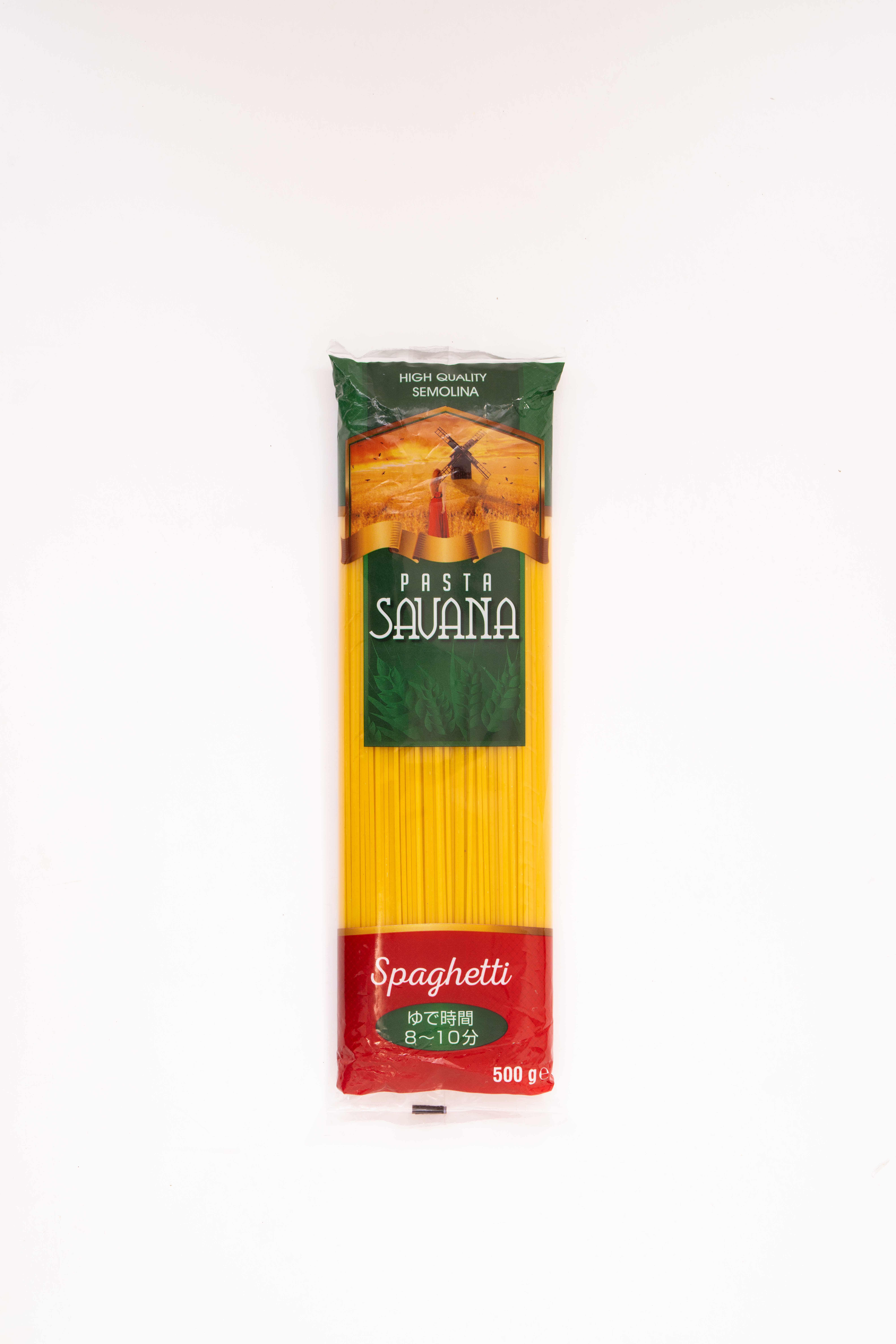 SAVANA　スパゲッティ 1.7mm　500g/24