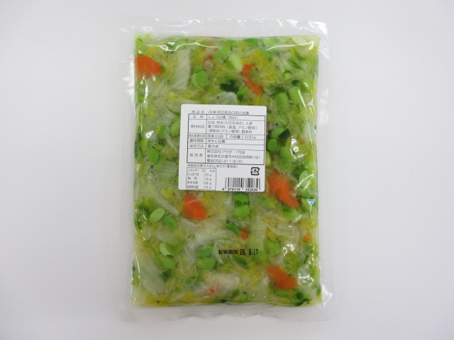 （冷凍）枝豆香る白菜の浅漬