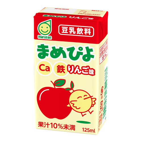 まめぴよりんご味