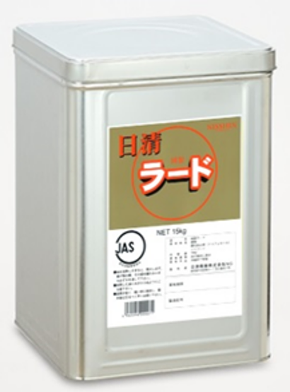 日清純製ラード15kg