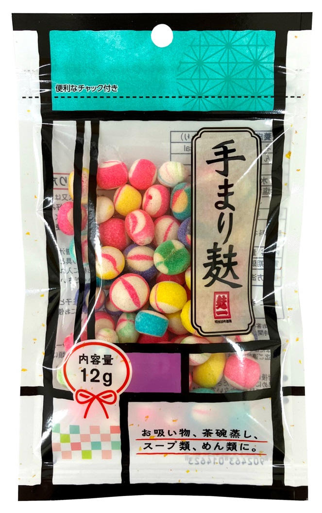 手まり麩チャック付12g