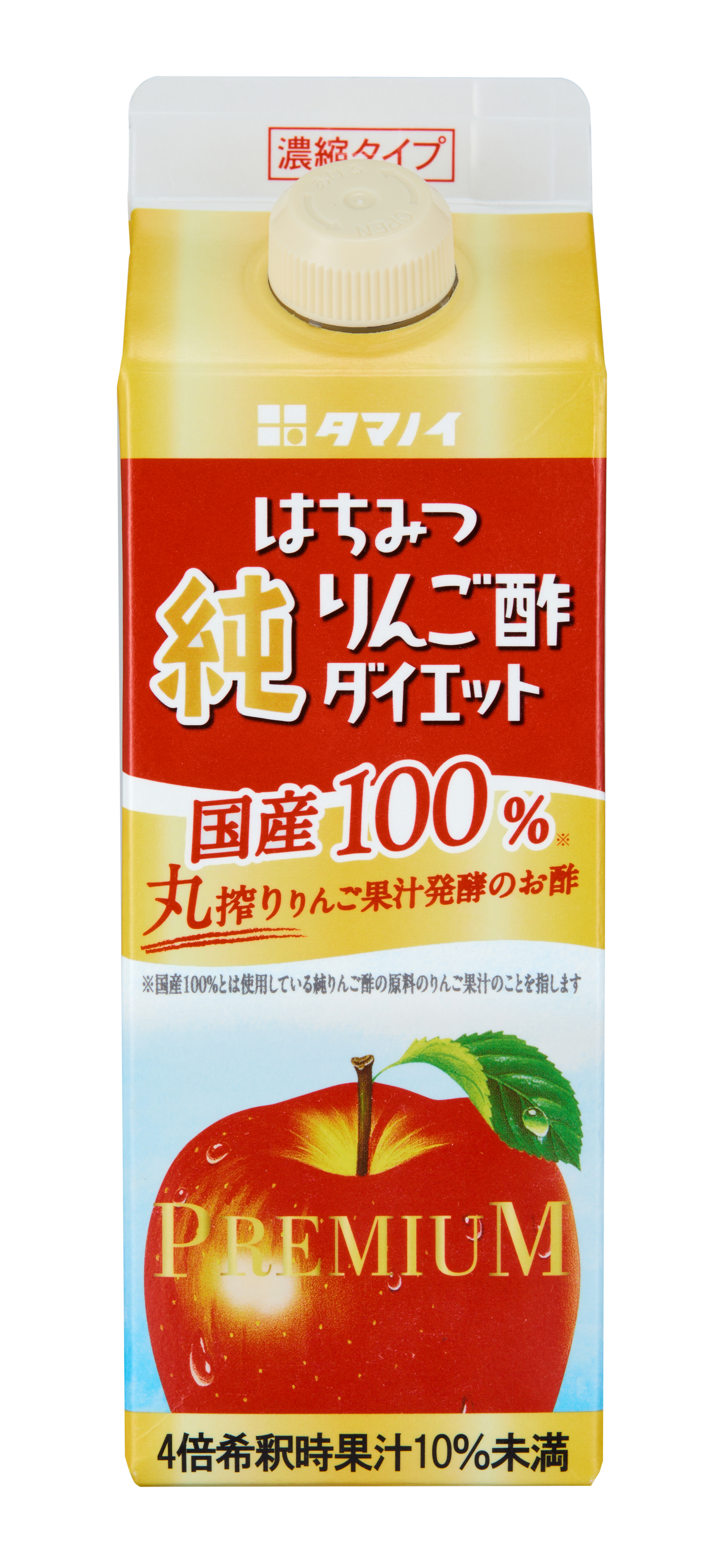 はちみつ純りんご酢ダイエット濃縮タイプ 500ml GTP