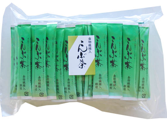 食物繊維入りこんぶ茶