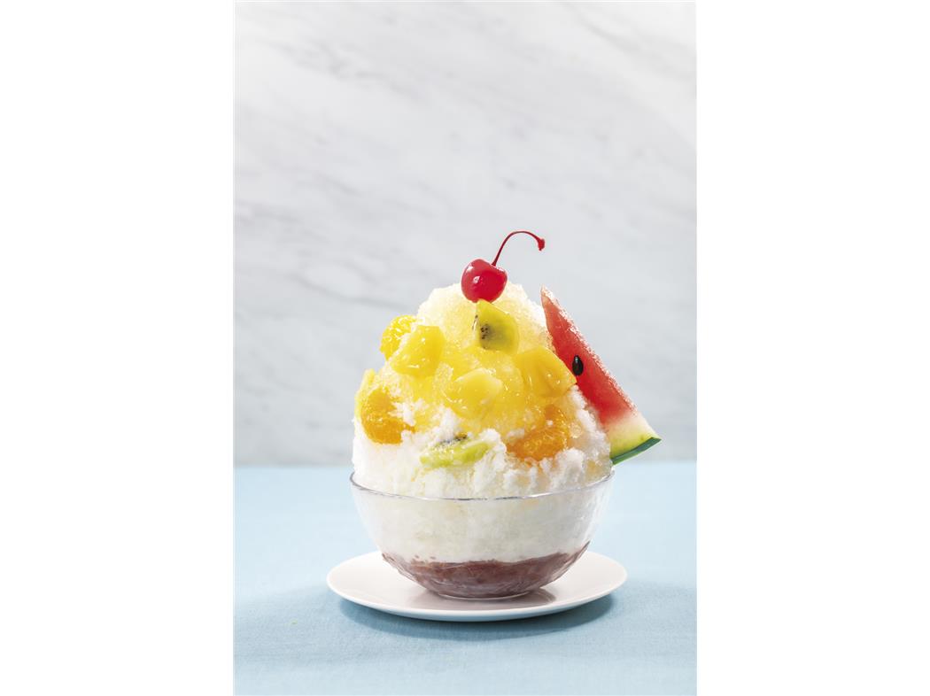 スノーマン　ごろっと果実　パインのソース