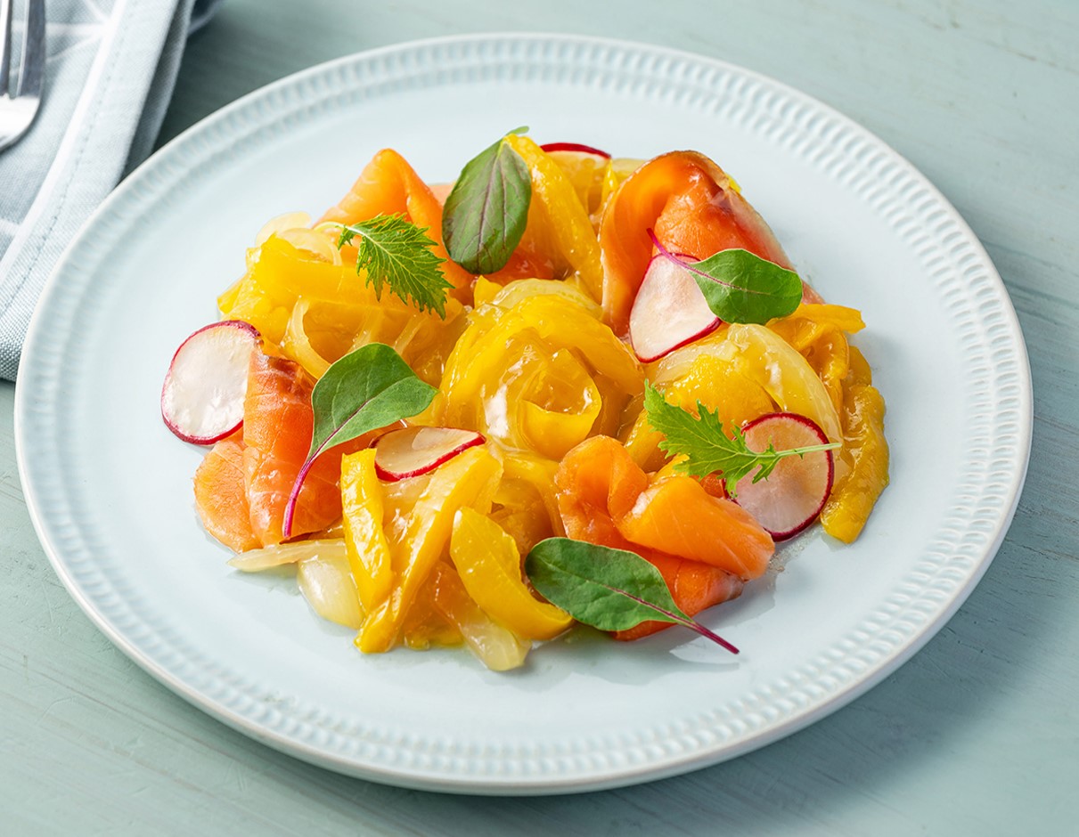 ３種野菜のイエローマリネ