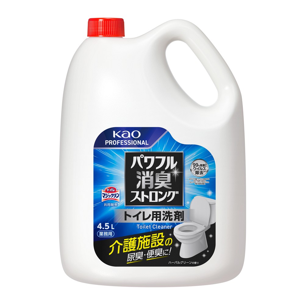 パワフル消臭ストロングトイレ用洗剤　４．５Ｌ