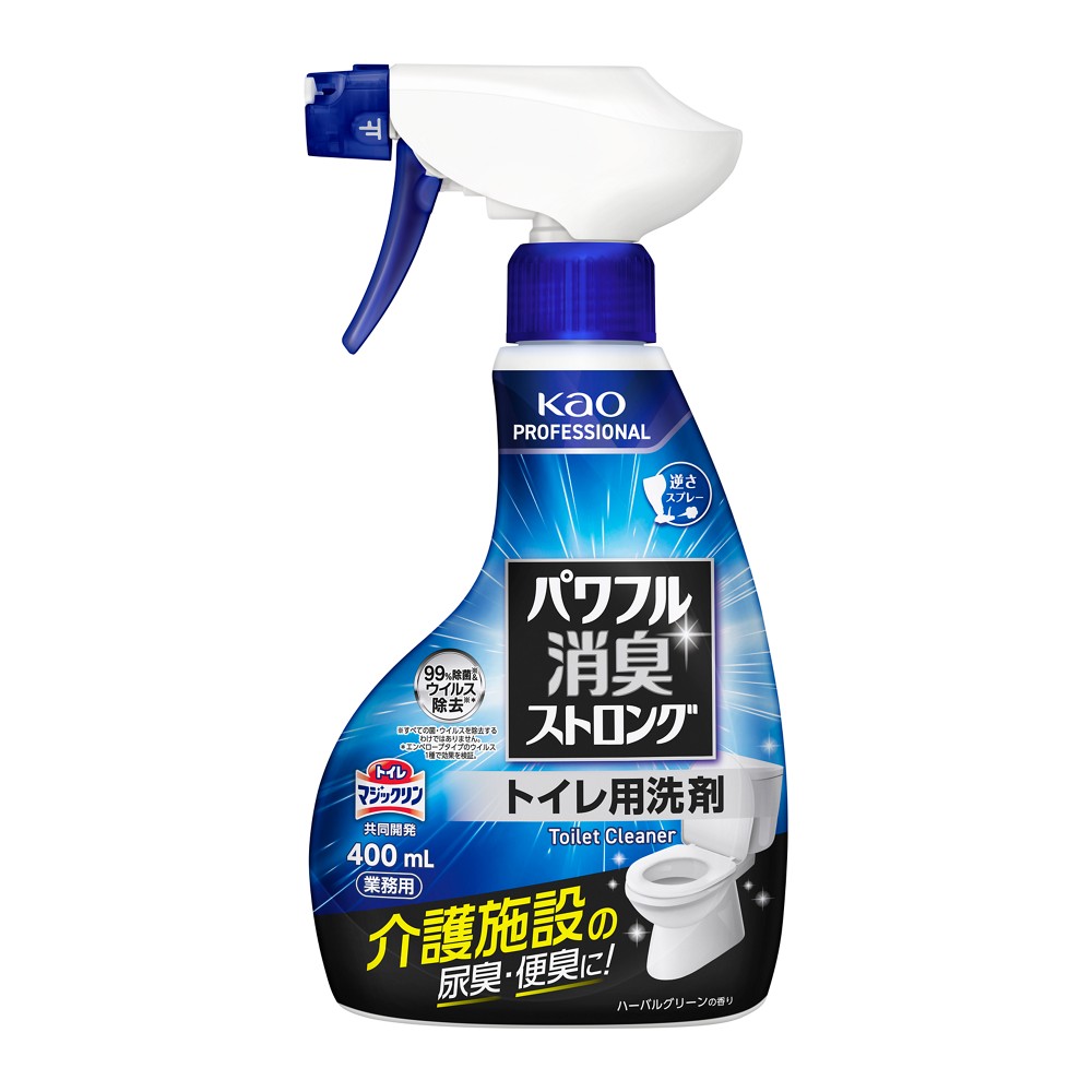 パワフル消臭ストロング　トイレ用洗剤　４００ｍＬ　業務用