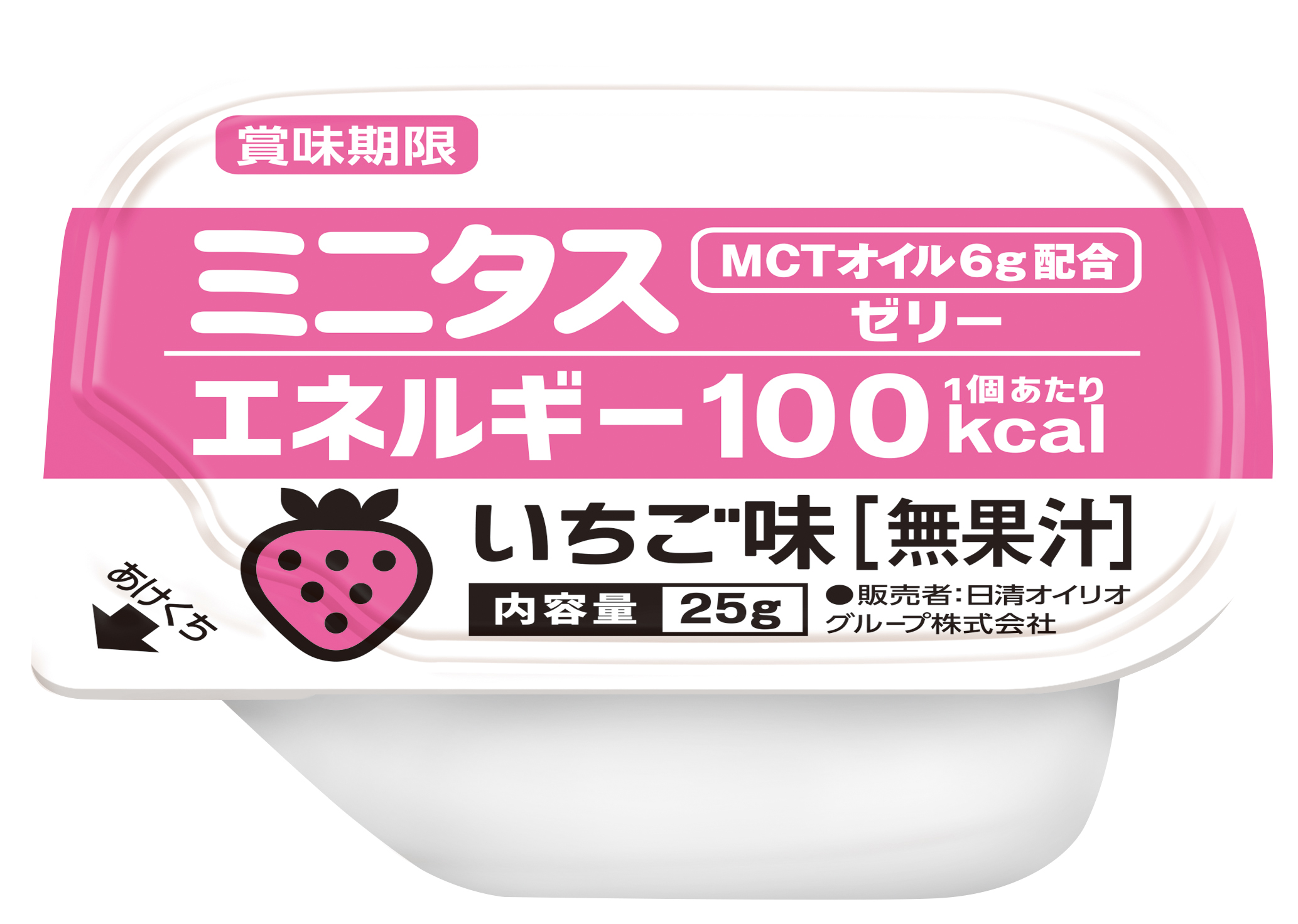 ミニタスエネルギーゼリーいちご味