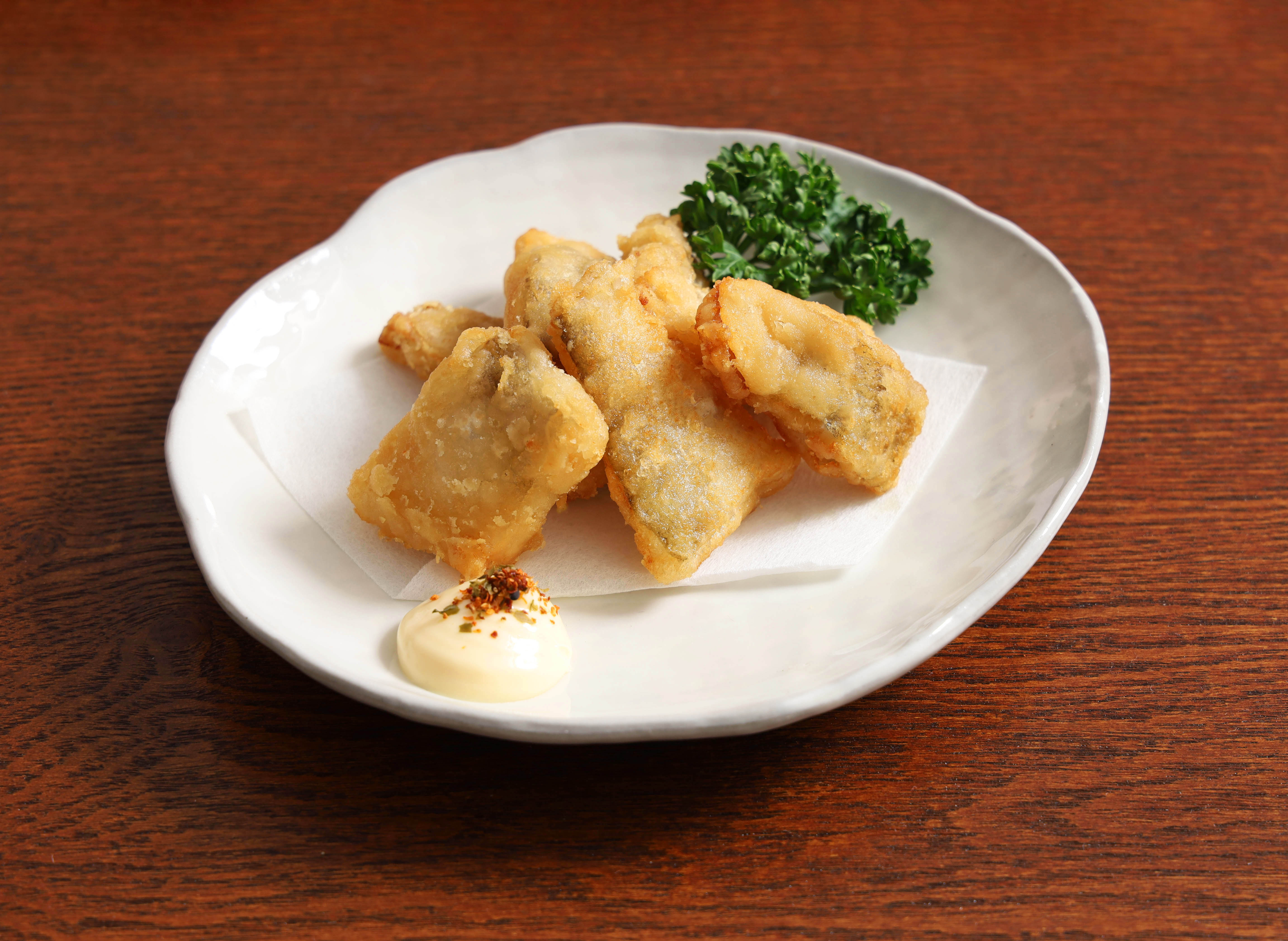 G-value骨なしコマイから揚